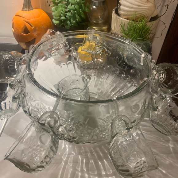 Other - 🍇🍷 Vintage punch drink set🍇🍊🍍